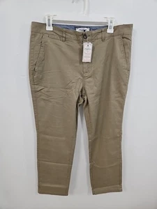 Flag & Anthem Men's Khaki Straight Leg Stretch Pants 33 X 30 NWT - Picture 1 of 11