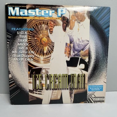 MASTER P - Ice Cream Man 2 LP Vinyl Original NO LIMIT Records Vinyl Foto 1 de 4