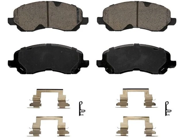 Front Brake Pad Set For 2000-2012 Mitsubishi Eclipse 2001 2002 2003 2004 FQ118DZ - Image 1 of 1