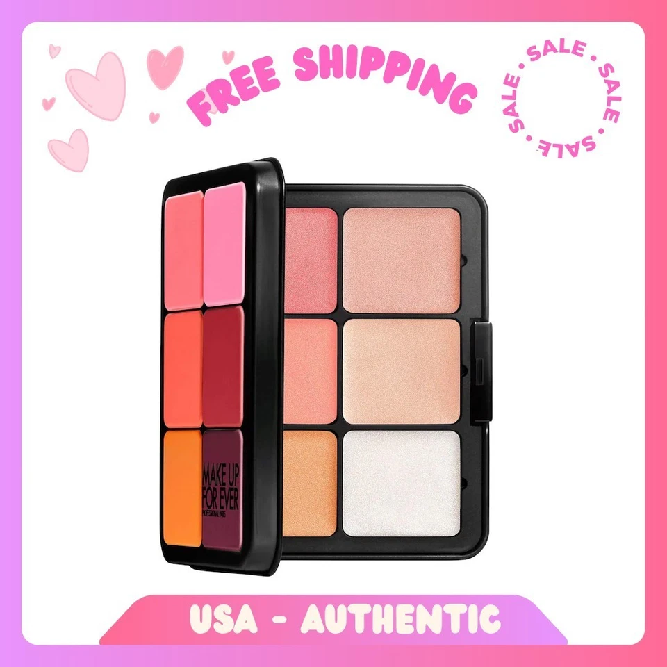MAKE UP FOR EVER HD Skin Blush & Glow Longwear Cream Face Palette - Image 1 of 4