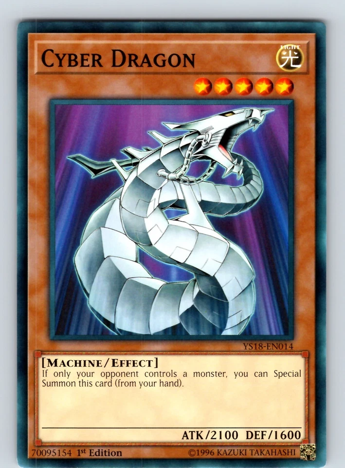 Cyber Dragon Common 1st Edition YS18-EN014 NM - Image 1 of 1