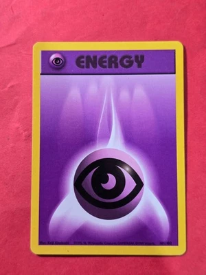 1999 Pokemon Base Unlimited #101 Psychic Energy, C, NF/H, cds4 - Image 1 of 3