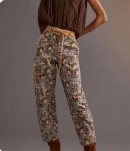 Anthropologie Corduroy Barrel Pants SZ US 14 EUC - Picture 1 of 4