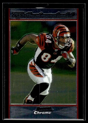 2007 Bowman Chrome T.J. Houshmandzadeh Cincinnati Bengals #BC196 - Image 1 of 2