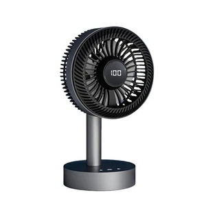 Ventilateur de bureau avec fonction rechargeable et 100 options de vitesse pour - Photo 1/13