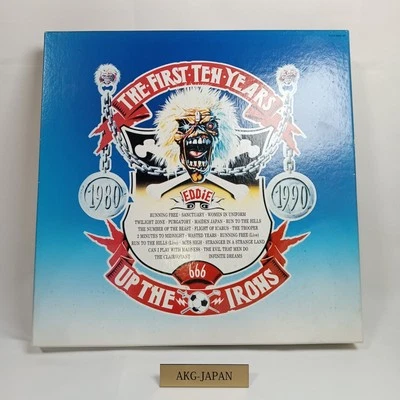 IRON MAIDEN The First Ten Years Up The Irons Japan 10 CD BOX TOCP 6181~90 USED - Image 1 of 4