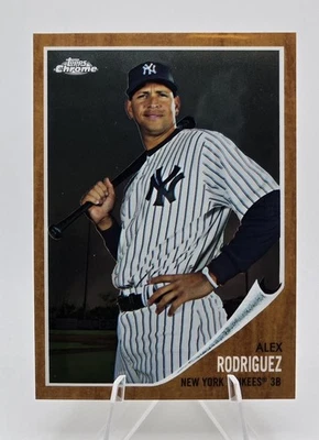 2011 Topps Heritage Chrome #C200 Alex Rodriguez /1962 NY Yankees FREE SHIP - Image 1 of 3