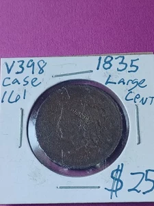 1835 Matron Coronet Head Large Cent USA 1c Münze Original  - Bild 1 von 3