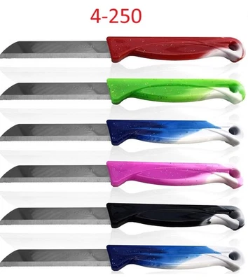 4-250x Solingen Küchenmesser Messer Obstmesser Schälmesser Gemüsemesser Rostfrei - Bild 1 von 4