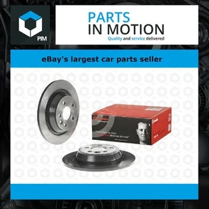 2x Brake Discs Pair Solid fits FORD S-MAX TDCi 2.0D Rear 06 to 14 302mm Set New - Picture 1 of 3