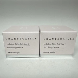 2 Chantecaille Aromacologie Bio Lifting Cream + .17 oz 5 ml. Travel Size NIB - Picture 1 of 5