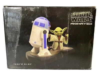 Gentle Giant ~ YODA & R2-D2 Star Wars Animated Limited Edition Maquette bust - Image 1 of 4
