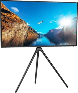 Artistic Easel 45 to 65 inch LED LCD Screen, Studio TV Display Stand, Adjustable - Picture 1 of 9