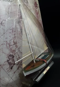 TRIO Modelschiff Segelschiff ID MARINE FRANCE 21cm - Bild 1 von 6