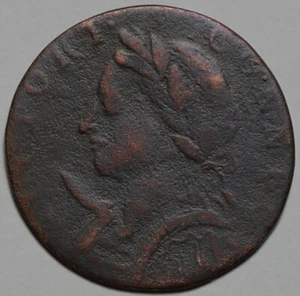 1787 Connecticut Colonial Copper, Horned Bust - Picture 1 of 7