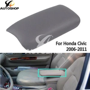 For Honda Civic 2006-2009 New Gray Front Center Console Armrest Cover Lid New - Picture 1 of 1