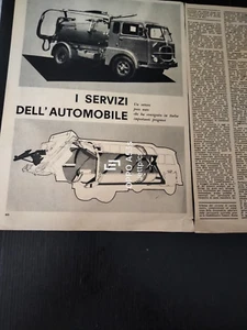 1964 KALABRISCHE WERKSTATTSPÜLWAGEN MÜLLWAGEN FIAT VINTAGE - Bild 1 von 1