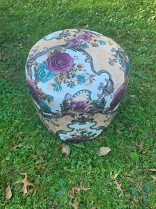 Moroccan Ottoman, Hassocks, Pouf Seating Foot Stool, Imports - Picture 1 of 2