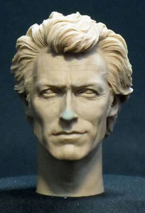 US# A-69 CLINT EASTWOOD ""DIRTY HARRY"" HARZKOPF SKULPTUR Actionfiguren im Maßstab 1/6 - Bild 1 von 3