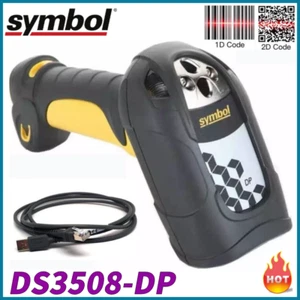 Symbol Motorola DS3508-DP Rugged Corded 2D Handheld Barcode Scanner w/ USB Cable - Picture 1 of 5