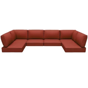Outdoor Cushions set of 14 ,Outdoor Furniture Replacement Cushions for Patio - Picture 1 of 7