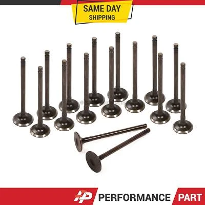 Intake Exhaust Valves for 04-08 Chevrolet Aveo Aveo5 1.6L DOHC 16V VIN "6" - Image 1 of 4