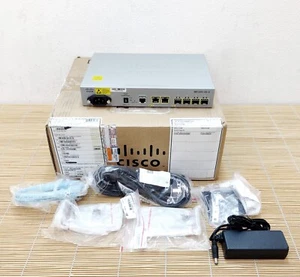 Neu Cisco ME1200-4S-A ME1200 Carrier Ethernet Access Device AC PSU New Open Box - Bild 1 von 1