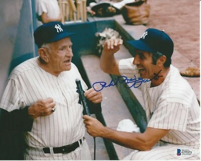 PHIL RIZZUTO 8X10 SIGNED PHOTOGRAPH BECKETT BAS CERTIFIED AUTOGRAPH #G77373 HOF - Image 1 of 2