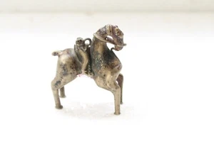 Antique Original Hand Crafted Solid Bronze Tribal Horse With Rider Figure NH3753 - Picture 1 of 10