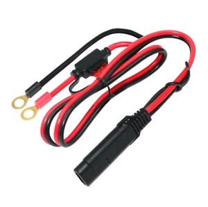 16AWG SAE to O Ring Cord 12-24V SAE Connectior Cable Adapter Battery Charging - Picture 1 of 12