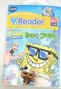 New Vtech V Reader SpongeBob SquarePants Model Sponge Game Reading - Picture 1 of 3