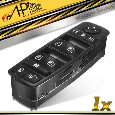 Power Window Switch w/Folding Mirror for Mercedes Benz W169 W245 A160 A190 B200 - Image 1 of 4