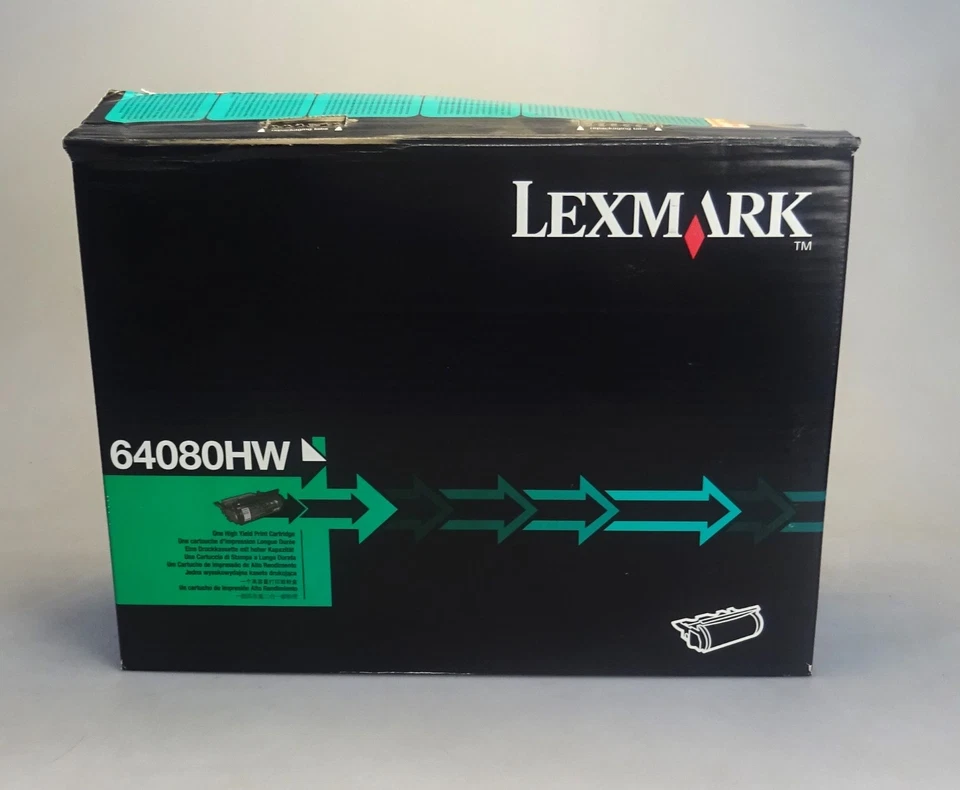 orig. Lexmark 64080HW Toner schwarz Lexmark T 640 - Bild 1 von 1