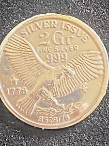 Silver Issue "Eagle" 2 Grams. .999 Silver Round 8528178 - Picture 1 of 21