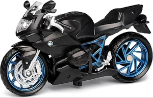 BMW HP2 Sport Black Motorcycle Model, Motormax Scale 1:18 - Picture 1 of 9
