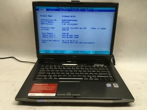 Fujitsu Lifebook A6110 15" Laptop Intel Core 2 Duo T5450 NO RAM - BOOTS - JJ - Picture 1 of 7