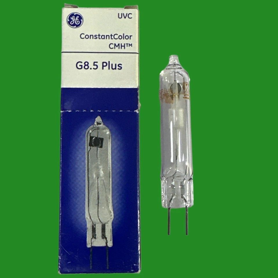 35W GE G8.5 HID CMH35/TC/UVC/U/830/G8.5 Plus METAL HALIDE CERAMIC Light Bulb - Image 1 of 4