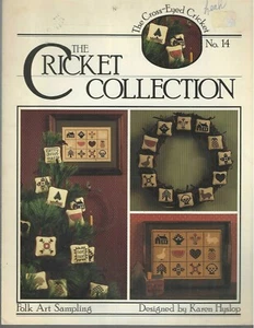 CROSS STITCH / NEEDLEPOINT -  THE CRICKET COLLECTION - FOLK ART SAMPLING - Bild 1 von 1