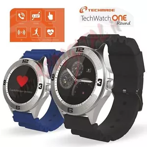 Smartwatch Display 1.22" Bluetooth per iOS Android OROLOGIO TELEFONO CELLULARE - Bild 1 von 1