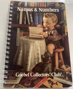 Goebel Collectors' Club Hummel 1982 "Names and Numbers" Address Book  - Picture 1 of 1