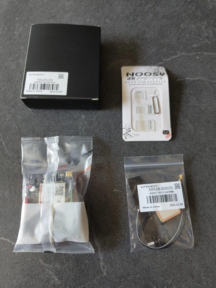 DFROBOT TEL0124 W7600CE-T 4g Shield for Arduino - Bild 1 von 4