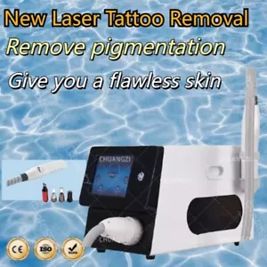 2025Nuovo Portatile Q Commutata ND YAG Laser Rimozione Tatuaggi Picosecondi Macchina Laser - Foto 1 di 19