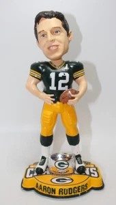 Aaron Rodgers Bobblehead Green Bay Packers Super Bowl XLV Champions Ring NFL - Picture 1 of 6