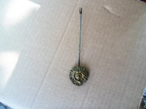 Rare Antique Sunburst Bronze Pendulum For French Portico Type Clock-19c. - Picture 1 of 7