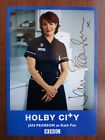 JAN PEARSON *Kath Shaughnessy* HOLBY CITY HAND SIGNED AUTOGRAPH CAST PHOTO CARD