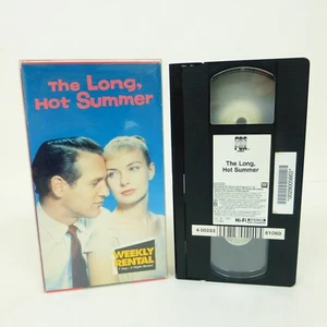 The Long, Hot Summer Paul Newman Joanne Woodward 1990 VHS - Picture 1 of 8