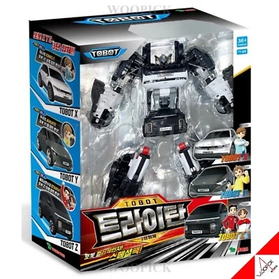 TOBOT 2025 TRITAN SPECIAL PACK Big Size Tobot X Y Z 3-Cars Transformer Robot Toy - Image 1 of 4