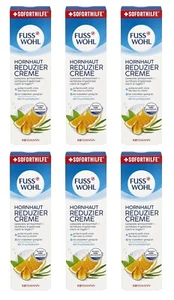6 x 75ml | FUSSWOHL Hornhaut Reduziercreme - Bild 1 von 1