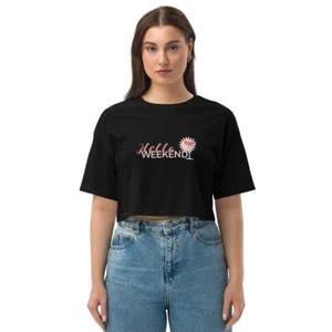Loose drop shoulder crop top  - Picture 1 of 7