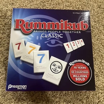 Rummikub The Original Rummy Tile Game Fun Strategy Game Complete - Image 1 of 4